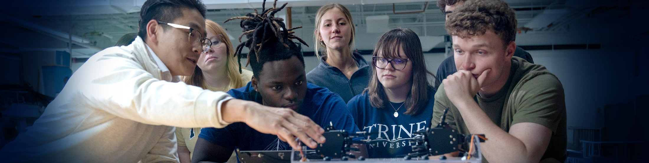 Students with glasses design